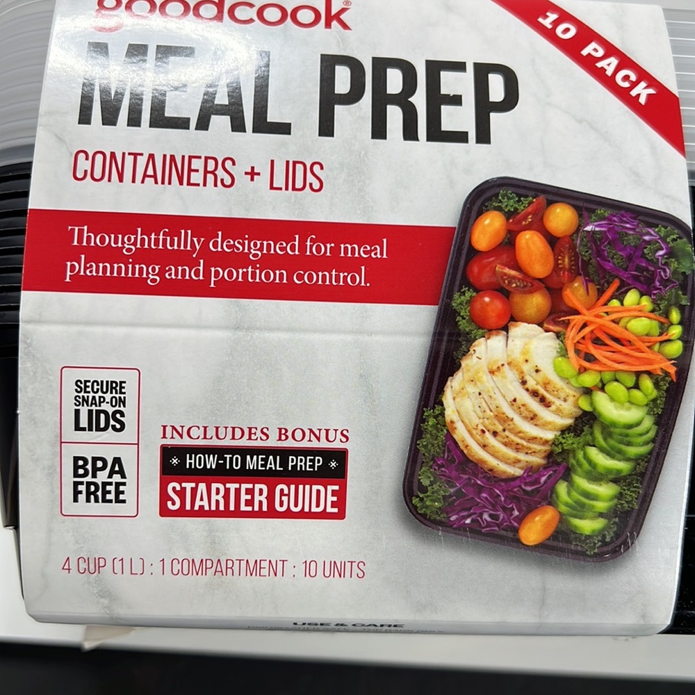 Good Cook Meal Prep Containers + Lids - Picture 6 of 6
